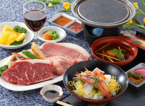 3種ステーキ海鮮丼 (002)