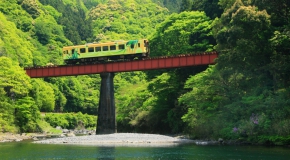 【旅々やまぐち割 企画】四季折々の自然美を楽しめる　絶景の『錦川鉄道』乗車 イメージ